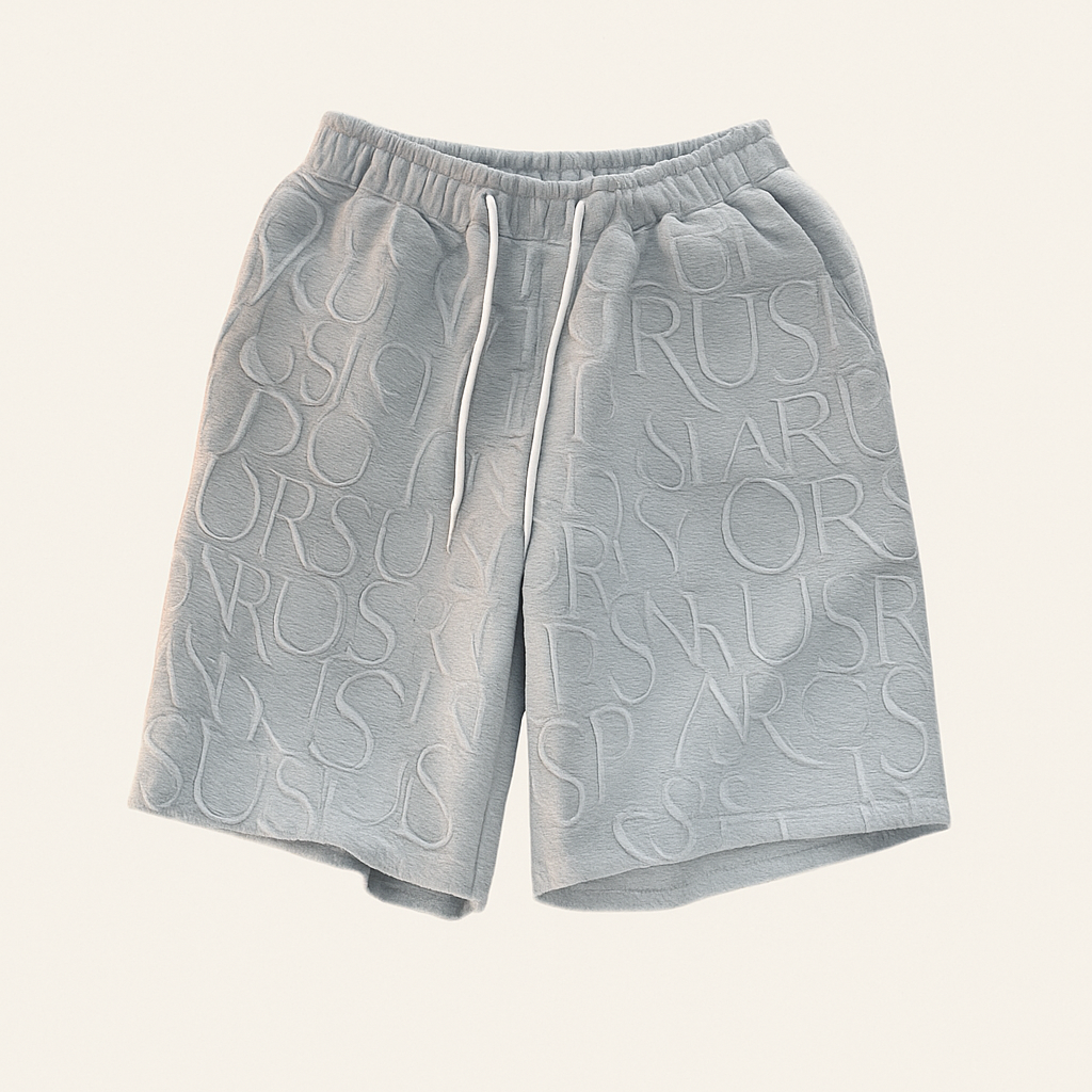 שורט גברים מייקל מחויט אפור