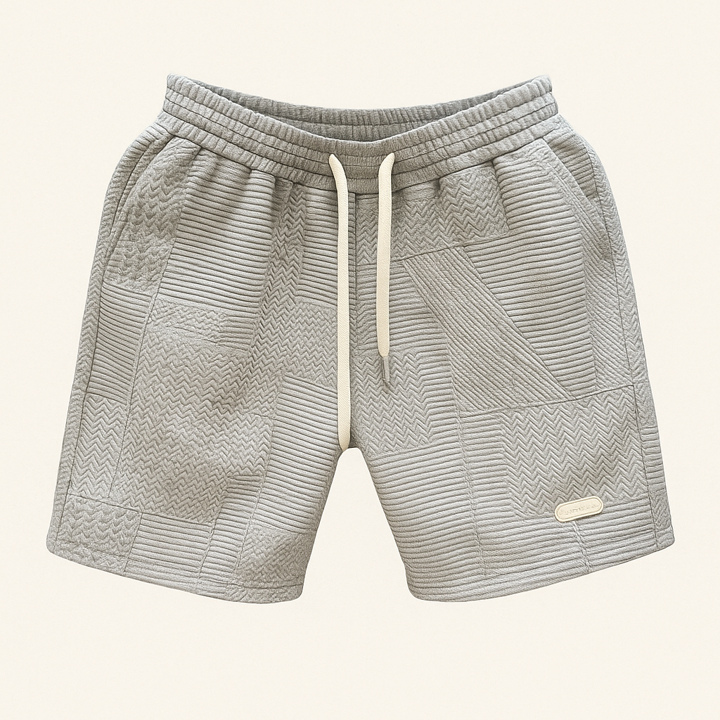 שורט אלגנט קיץ לגבר אפור