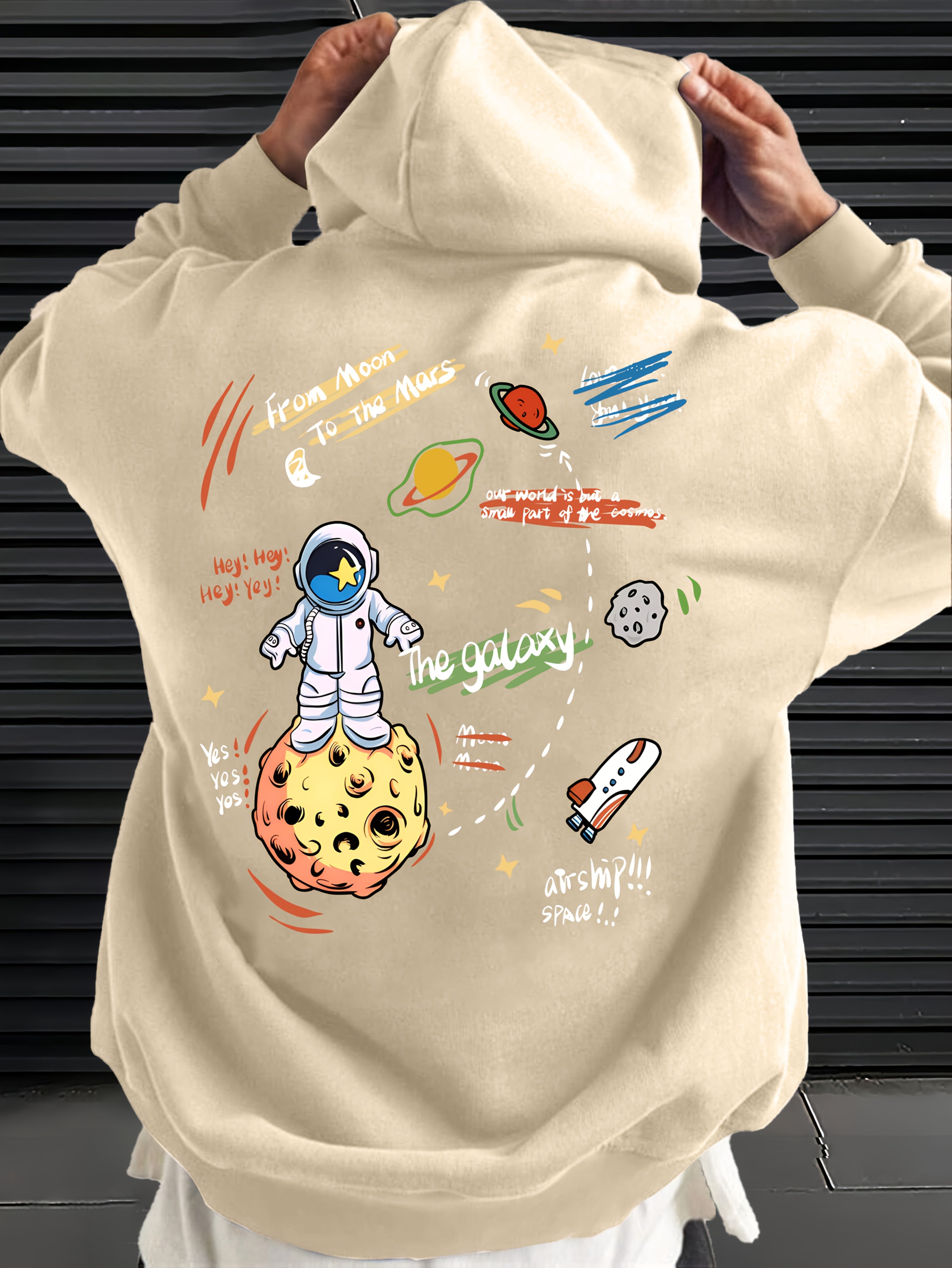 קפוצ'ון אוברסייז שחור אסטרונאוט