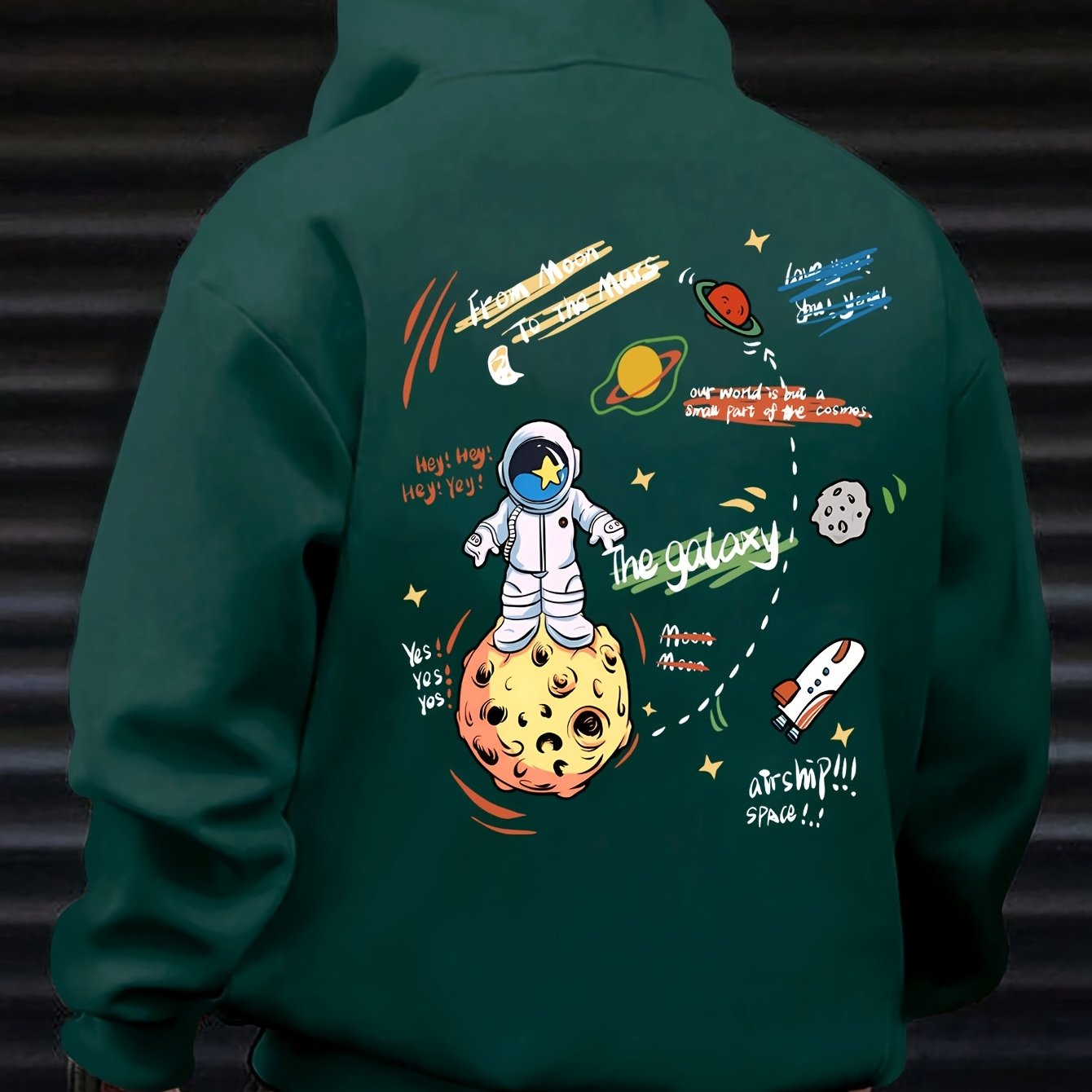 קפוצ'ון אוברסייז שחור אסטרונאוט