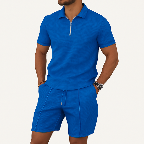 חליפה אלגנטית ליאון כחולה