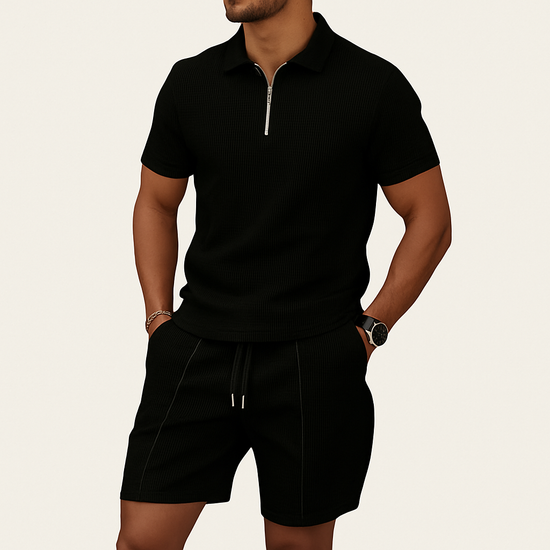 חליפה אלגנטית ליאון שחורה