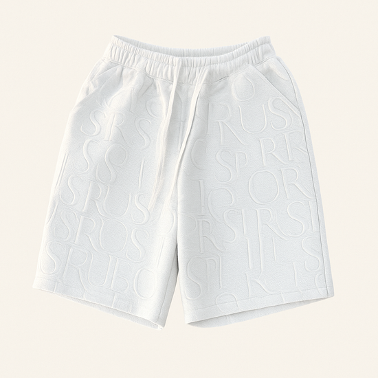 שורט גברים מייקל מחויט לבן